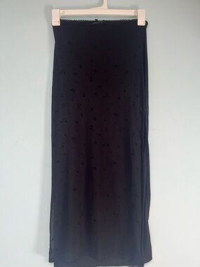 Classic Black Women's Midi Skirt